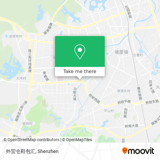 外贸仓鞋包汇 map