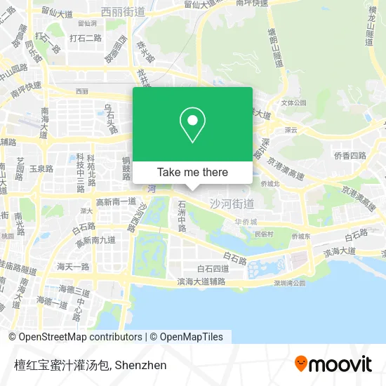 檀红宝蜜汁灌汤包 map