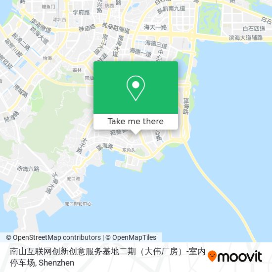 南山互联网创新创意服务基地二期（大伟厂房）-室内停车场 map