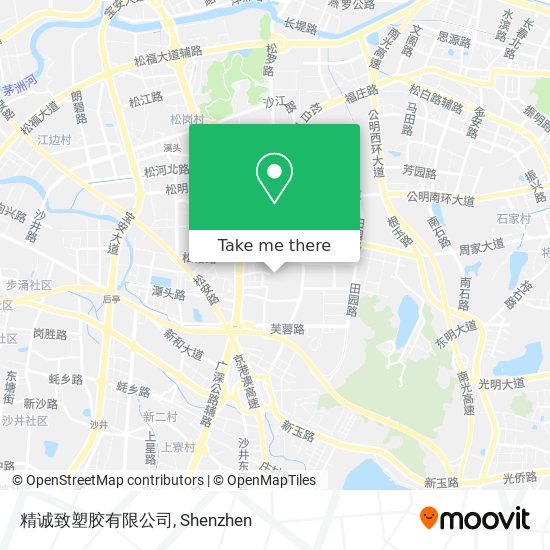 精诚致塑胶有限公司 map