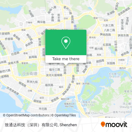 致通达科技（深圳）有限公司 map