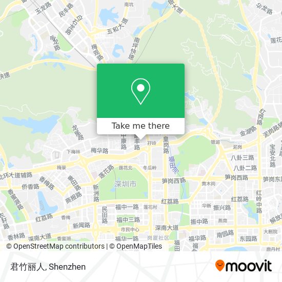 君竹丽人 map