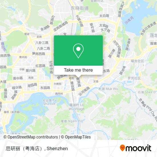思研丽（粤海店） map