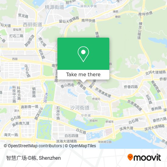 智慧广场-D栋 map