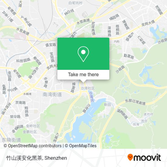 竹山溪安化黑茶 map
