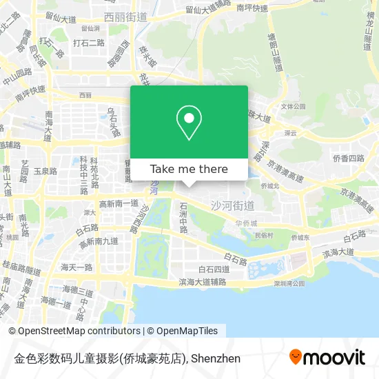 金色彩数码儿童摄影(侨城豪苑店) map