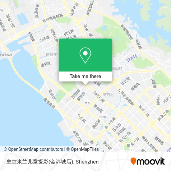皇室米兰儿童摄影(金港城店) map