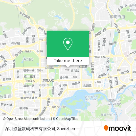 深圳航盛数码科技有限公司 map