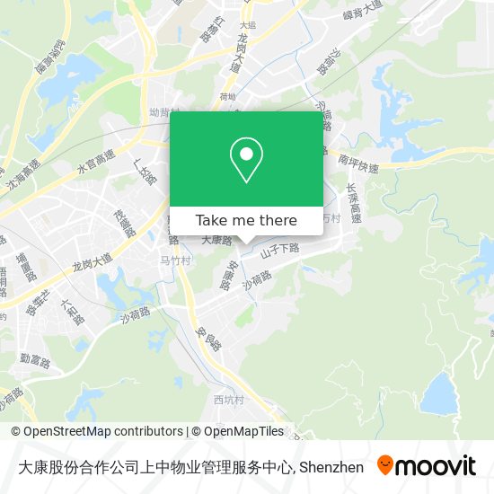 大康股份合作公司上中物业管理服务中心 map
