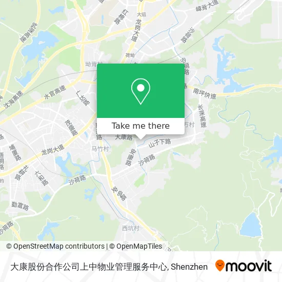 大康股份合作公司上中物业管理服务中心 map