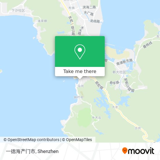 一德海产门市 map