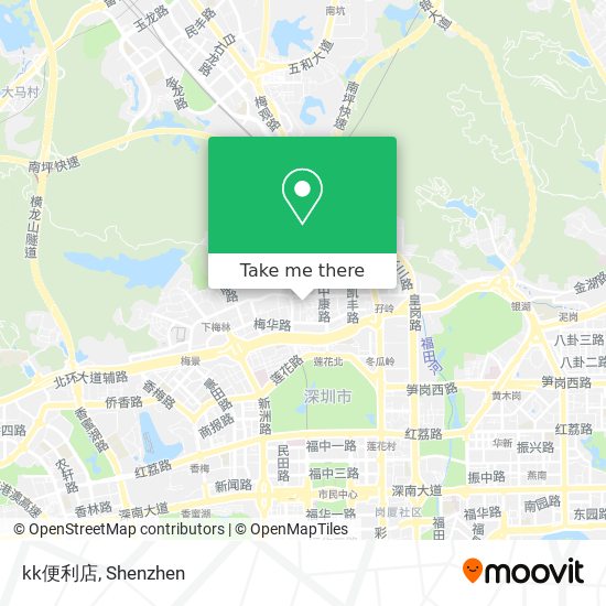 kk便利店 map