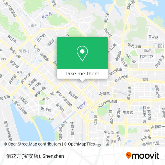 佰花方(宝安店) map
