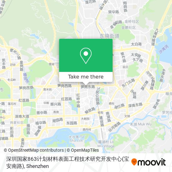 深圳国家863计划材料表面工程技术研究开发中心(宝安南路) map