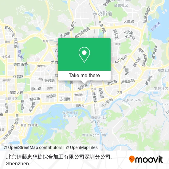 北京伊藤忠华糖综合加工有限公司深圳分公司 map