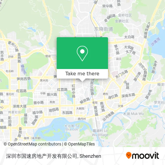 深圳市国速房地产开发有限公司 map