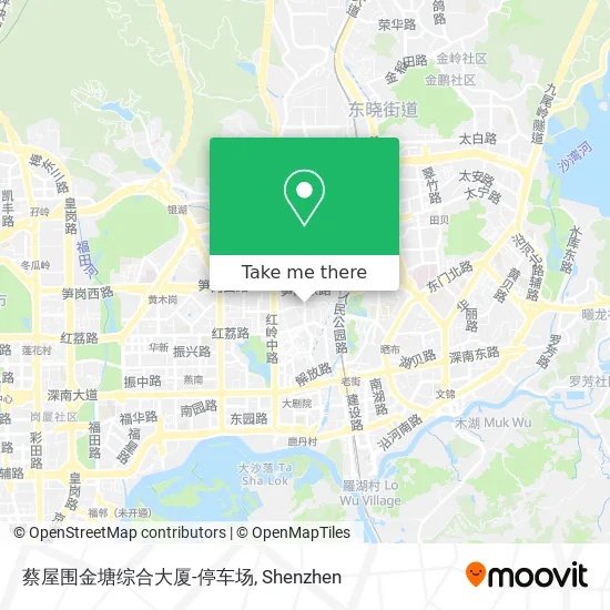 蔡屋围金塘综合大厦-停车场 map