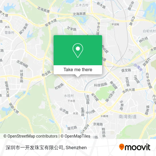 深圳市一开发珠宝有限公司 map