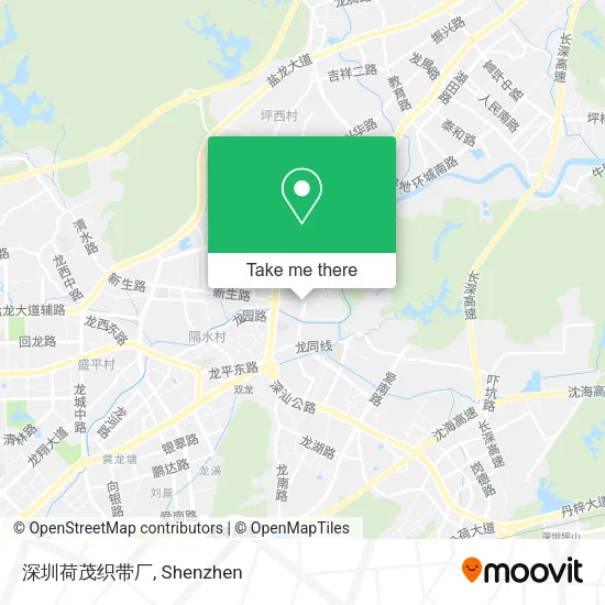 深圳荷茂织带厂 map