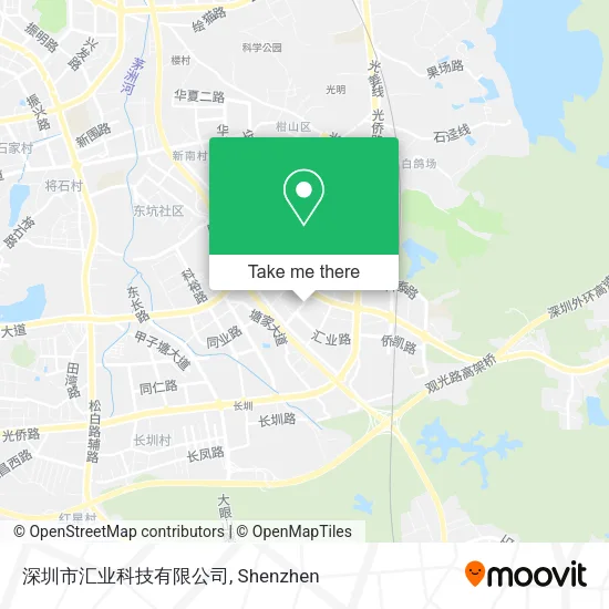 深圳市汇业科技有限公司 map