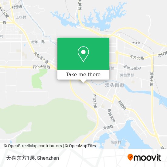 天喜东方1层 map