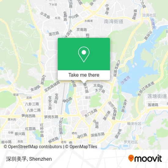深圳美孚 map