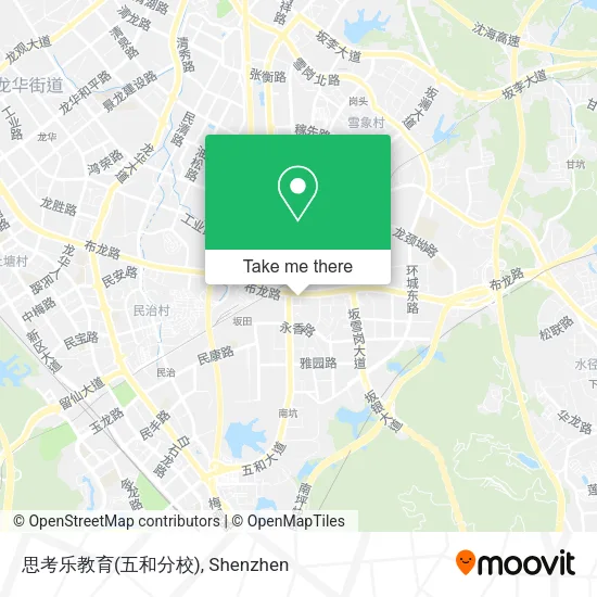 思考乐教育(五和分校) map