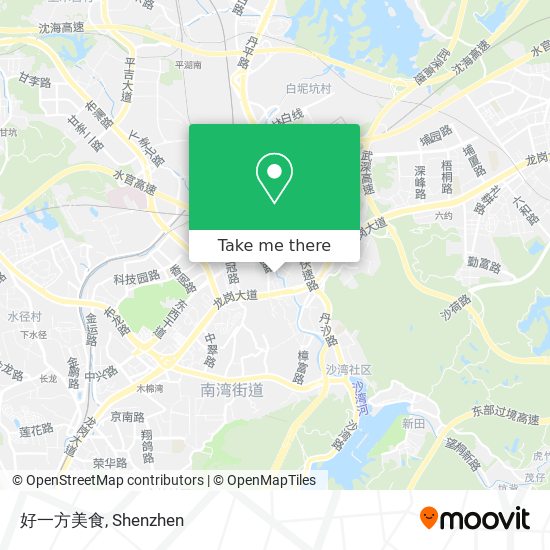 好一方美食 map