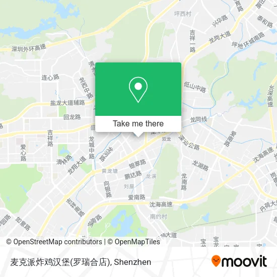 麦克派炸鸡汉堡(罗瑞合店) map