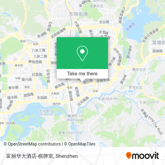 富丽华大酒店-棋牌室 map