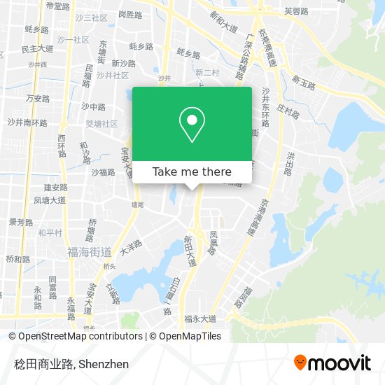 稔田商业路 map