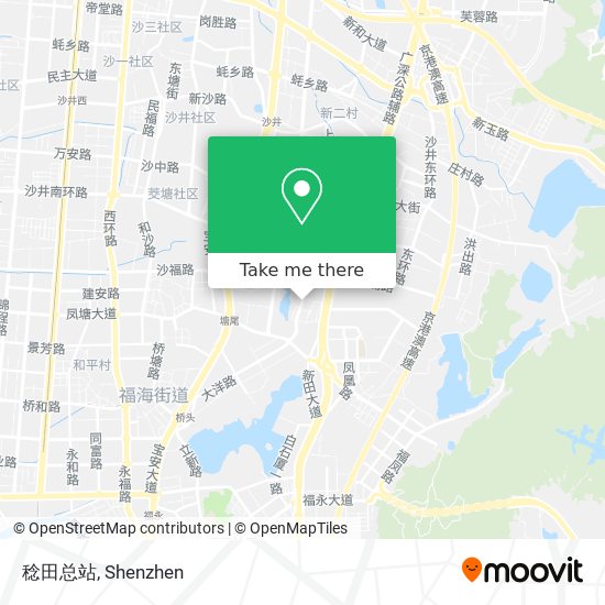 稔田总站 map