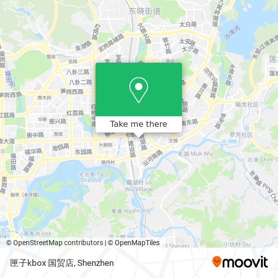 匣子kbox 国贸店 map