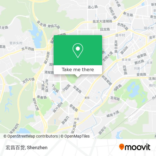 宏昌百货 map