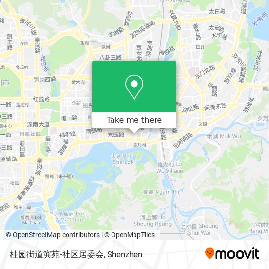 桂园街道滨苑-社区居委会 map