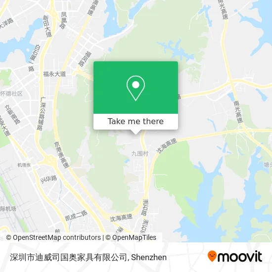 深圳市迪威司国奥家具有限公司 map