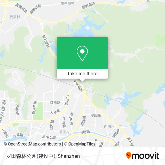 罗田森林公园(建设中) map