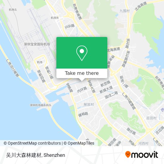 吴川大森林建材 map