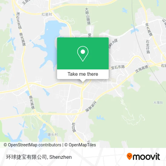 环球捷宝有限公司 map