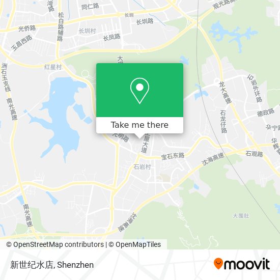 新世纪水店 map