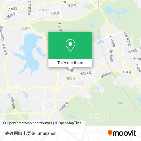 先锋网咖电竞馆 map