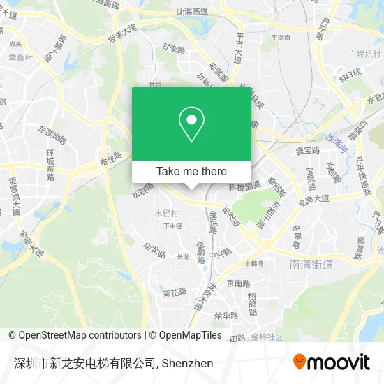 深圳市新龙安电梯有限公司 map