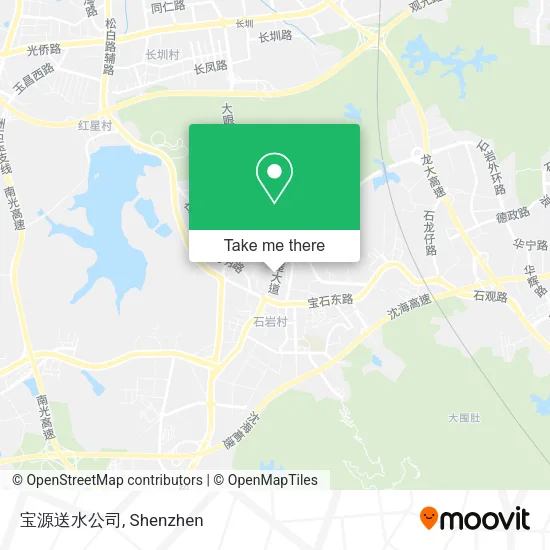 宝源送水公司 map
