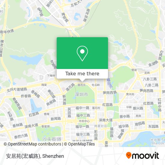 安居苑(宏威路) map