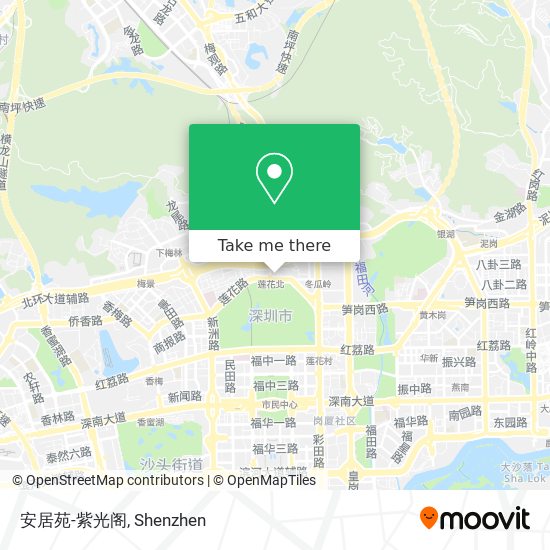 安居苑-紫光阁 map