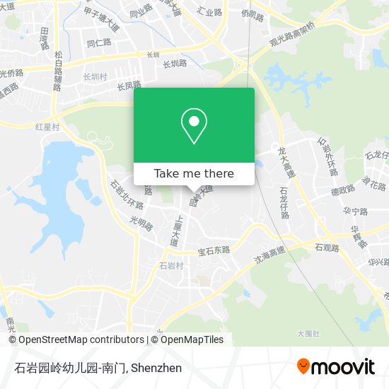 石岩园岭幼儿园-南门 map