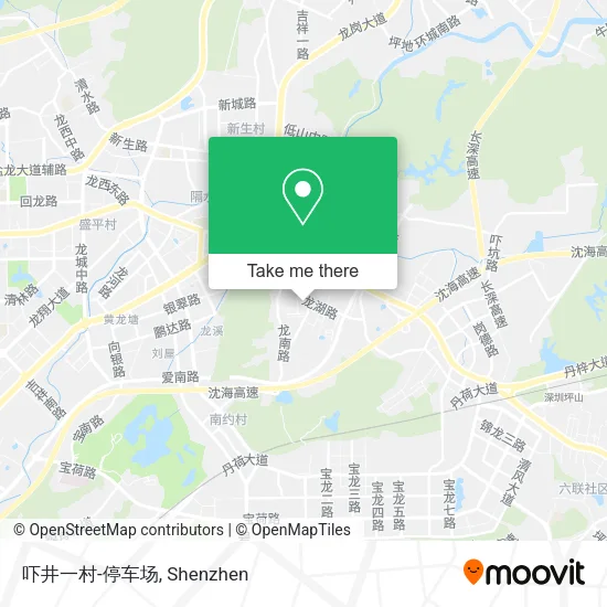 吓井一村-停车场 map