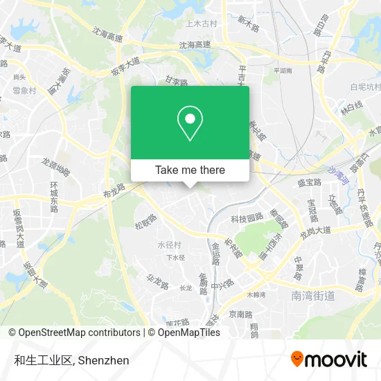 和生工业区 map