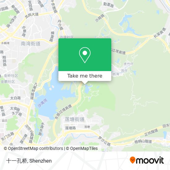 十一孔桥 map