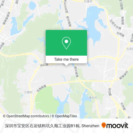 深圳市宝安区石岩镇料坑久顺工业园B1栋 map